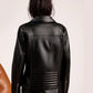 Vintage Leather Biker Jacket - Dasier