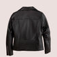 Vintage Leather Biker Jacket - Dasier