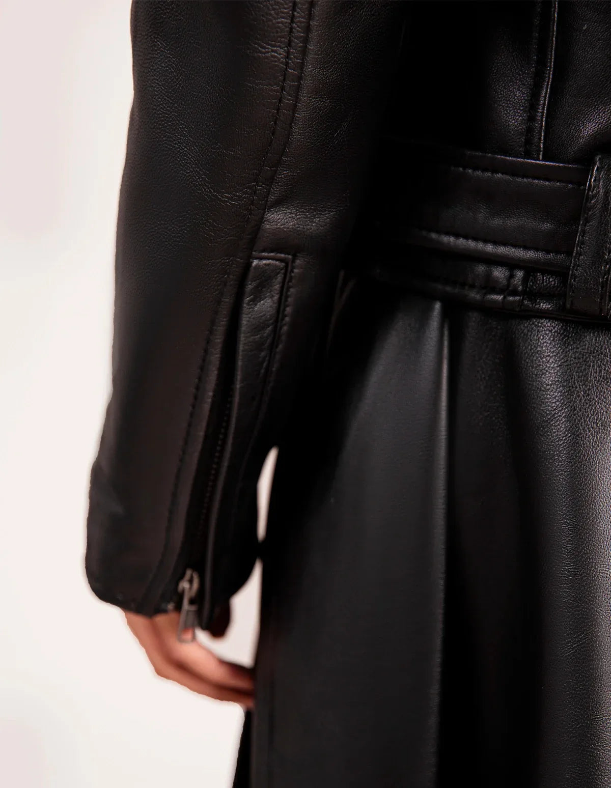 Dusky Leather Biker jacket - Dasier