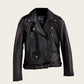 Dusky Leather Biker jacket - Dasier