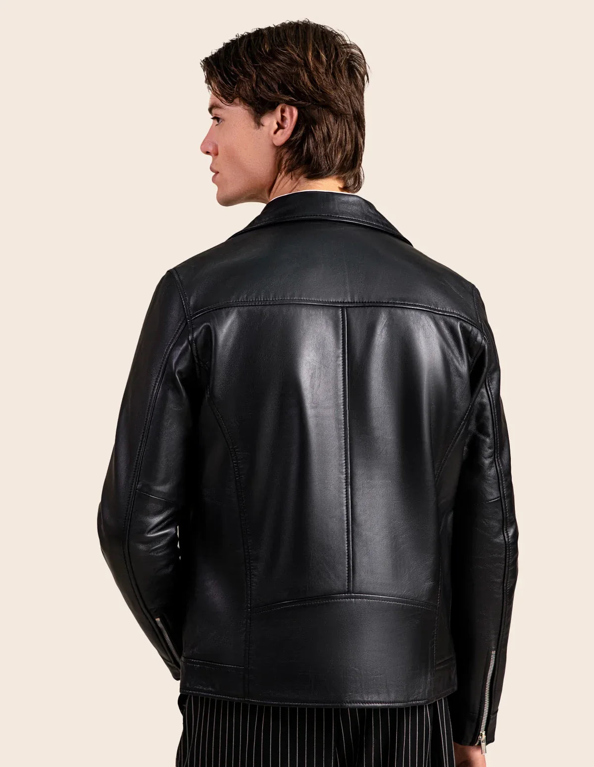 Haven Leather Biker Jacket - Dasier