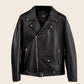 Onyx Leather Biker jacket - Dasier