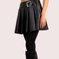 Royale Leather Mini Skirt - Dasier