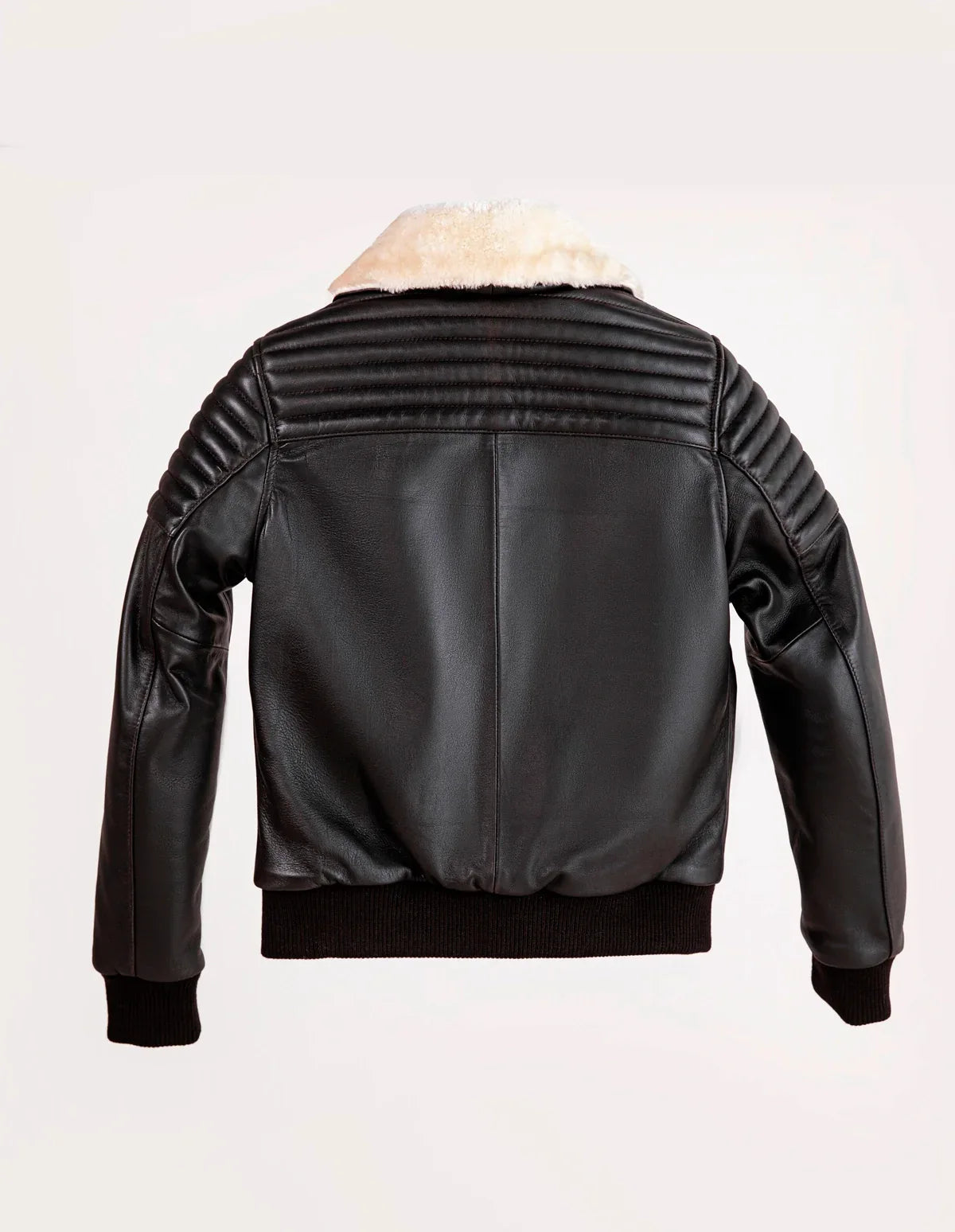 Scoria Brown Leather Jacket - Dasier